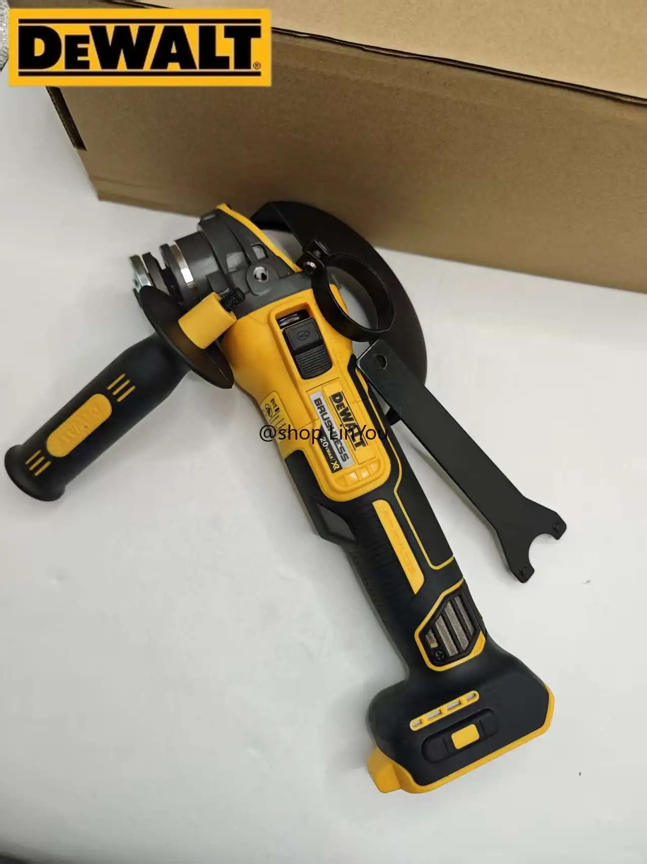 Cordless Angle Grinder 125Mm Brushless - DEWALT DCG409, smerigliatrice angolare a batteria