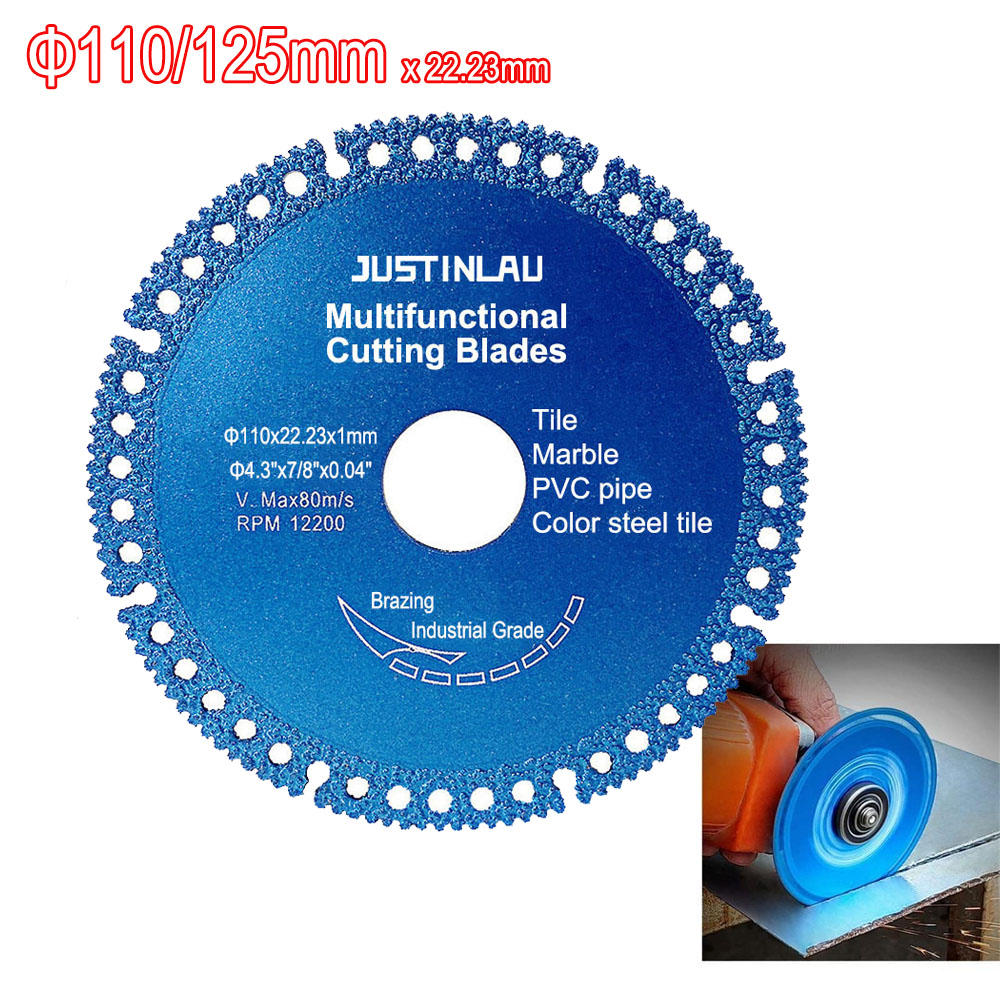 Angle Grinder Cutting Disc 125Mm - Lama per sega da taglio multifunzionale