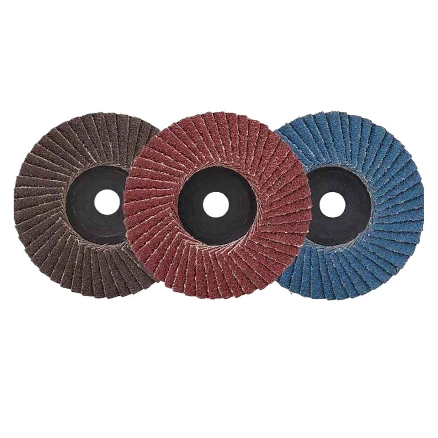 Angle Grinder Flap Disc Set - Set di 3 dischi lamellari da