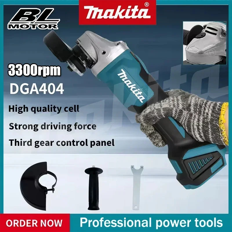Cordless Angle Grinder 125Mm Brushless - Smerigliatrice angolare Makita DGA404 125mm 2026,