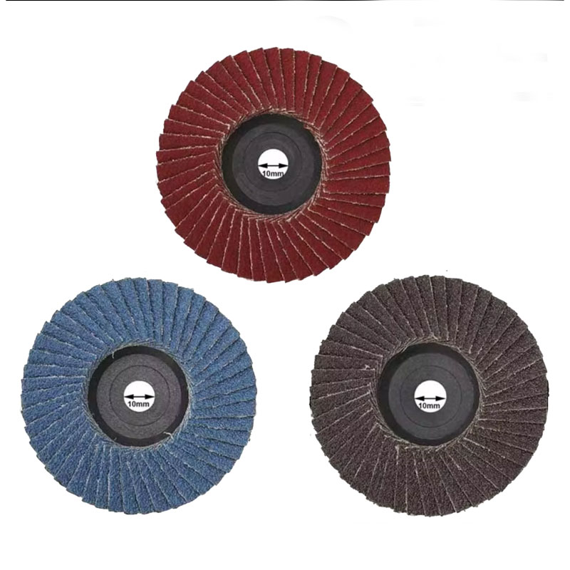 Angle Grinder Flap Disc Set - Dischi lamellari piatti da 75 mm