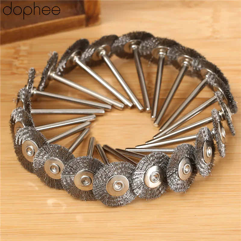 20 pz/set Dremel accessori spa - Angle Grinder Wire Brush Wheel recensione e prezzo